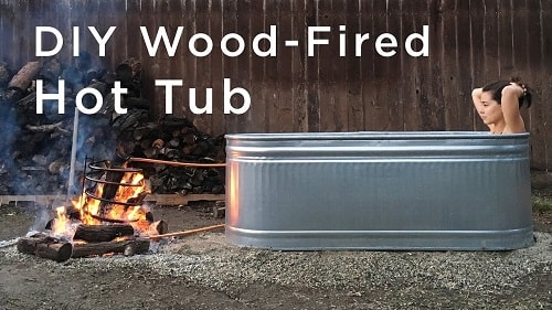 How to Build a DIY Wood Fired Hot Tub | Simple & Easy Steps