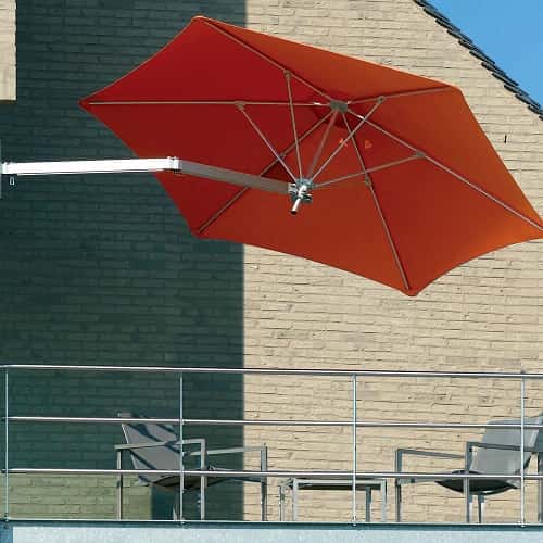 wall mounted patio umbrella