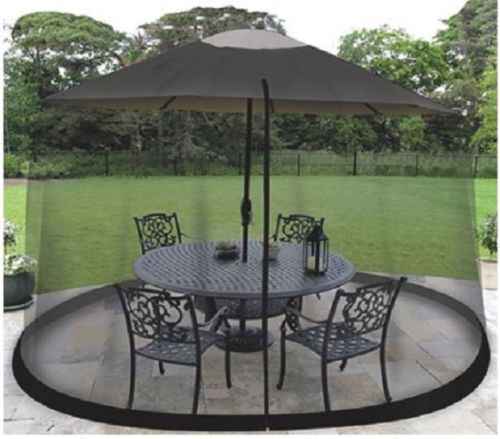 mosquito netting for patio umbrella