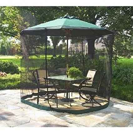mosquito netting for patio umbrella