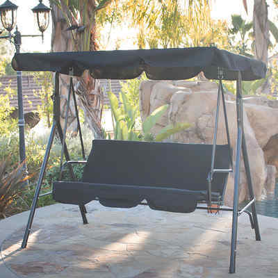 Canopy Porch Swing with Stand by Belleze
