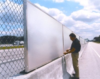 noise barrier fence