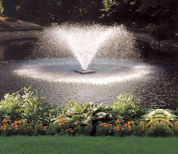 pond aeration system feature