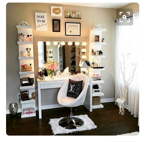 Vanity Mirror With Lights For Bedroom Ideas, Bedroom Vanity With Lights