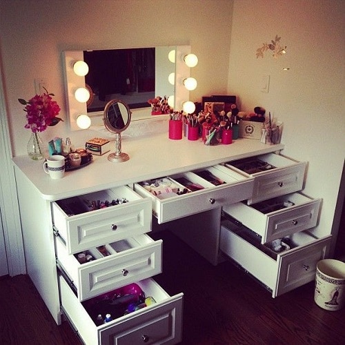 vanity mirror with light for bedroom