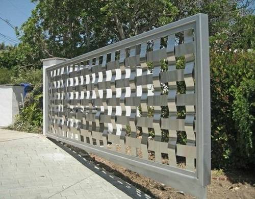 steel fence panels residential 10