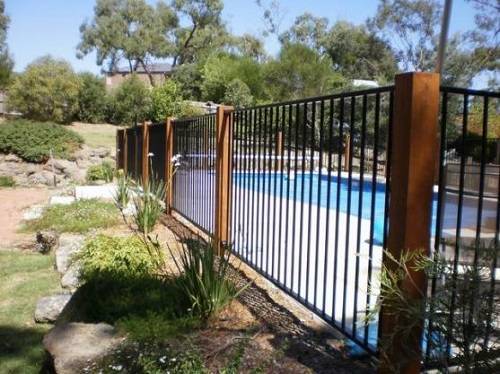 Elegant Wrought Iron Pool Fence Ideas, Wrought Iron Fence Around Pool