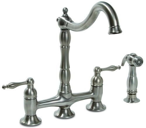 Charlestown Two Handle Kitchen Faucets 4 hole