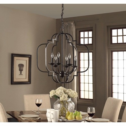 bronze-dining-room-light