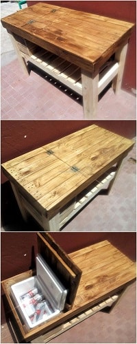wood pallet table ideas 19