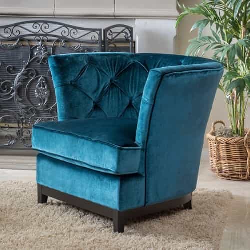Princeville Tufted Fabric Chair