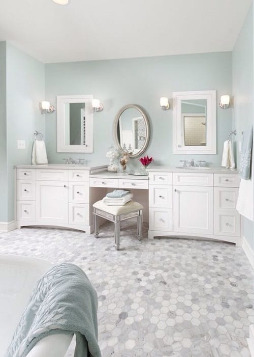 10+ Stunning & Gorgeous Bathroom Vanity with Makeup ...