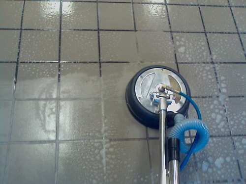 best way to clean bathroom tiles