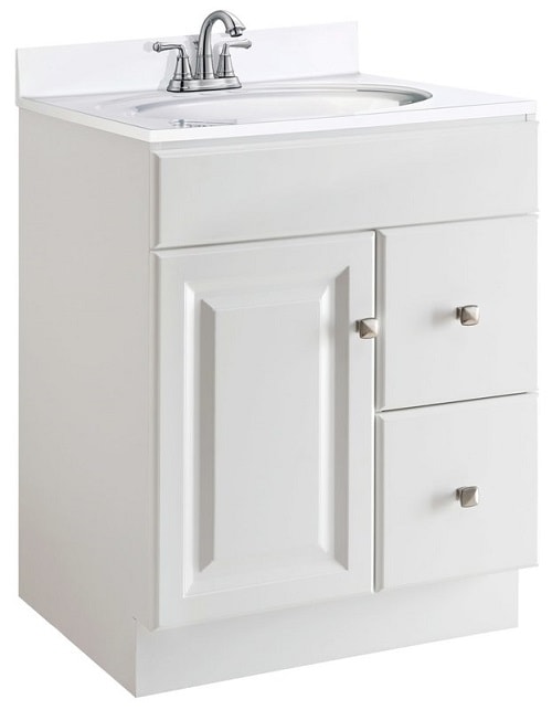 small white cabinet for bathroom