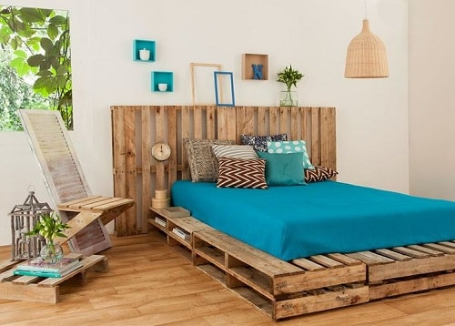 wood pallet bedroom ideas 2