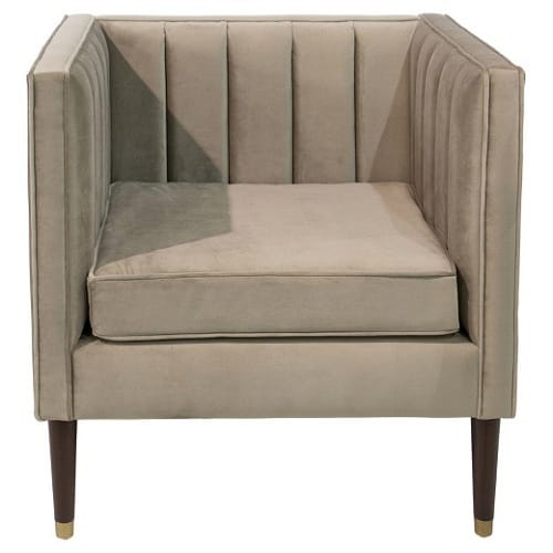 Channel Tufted Arm Chair