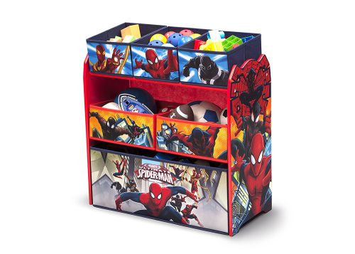 Details about   Spiderman Toy Box Safety Lid Storage Wood Kids Seat Furniture Chest Spider Man 