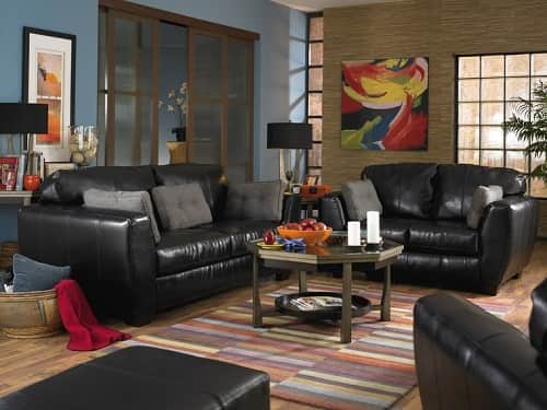 Genuine Leather Living Room Sets