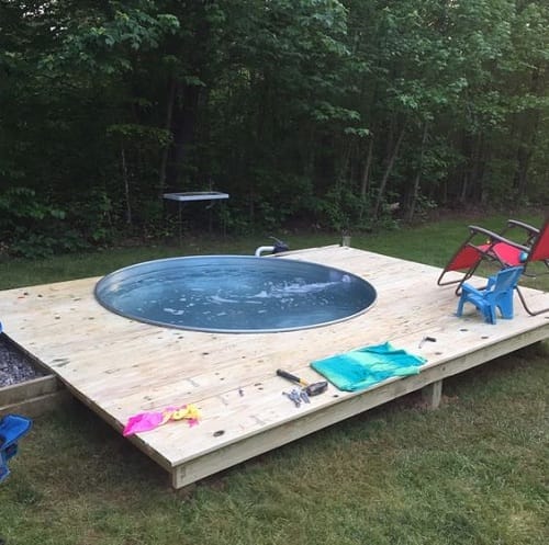27 Most Unique Diy Stock Tank Pool Decoration Of This Summer - Stock Tank Pool Deck Diy