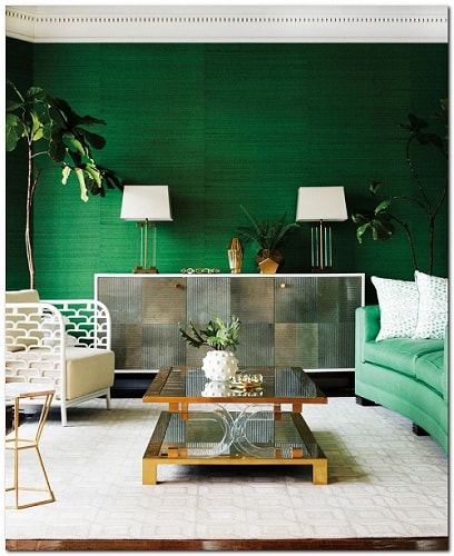 Green Living Room
