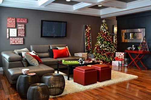 Christmas Living Room Decoration