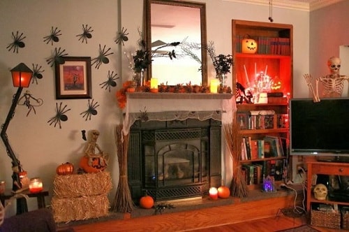 Halloween Living Room Decoration