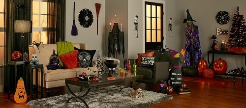 15 Spooky  Halloween  Living  Room  Decoration Ideas  To Apply