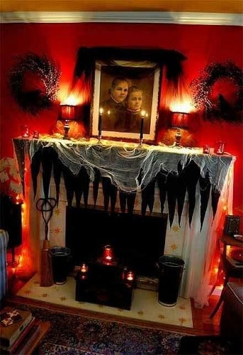 Halloween Living Room Decoration