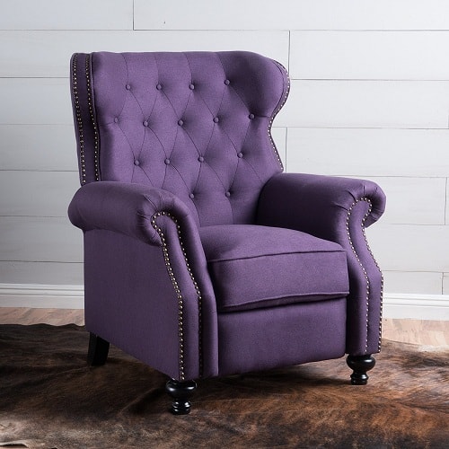 Purple Accent Chair Living Room 5.1 