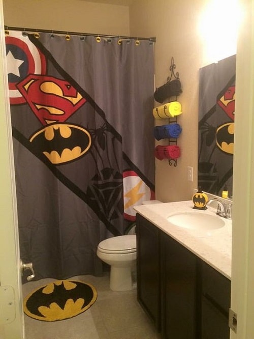 15+ Stunningly Festive Cheap Avengers Bathroom Decor Ideas
