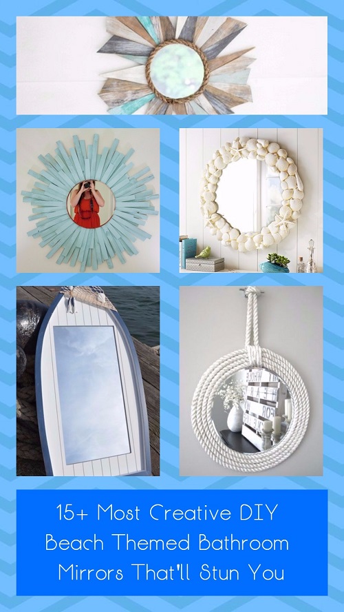Beach Themed Bathroom Mirrors pinterest