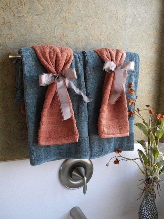 Decorative Towels for Bathroom Ideas 31