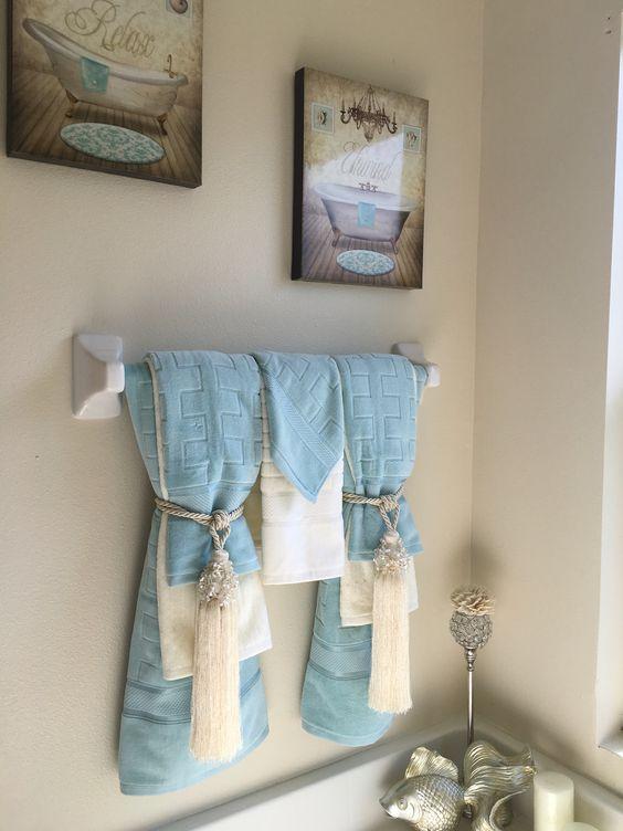 Decorative Towels for Bathroom Ideas 43
