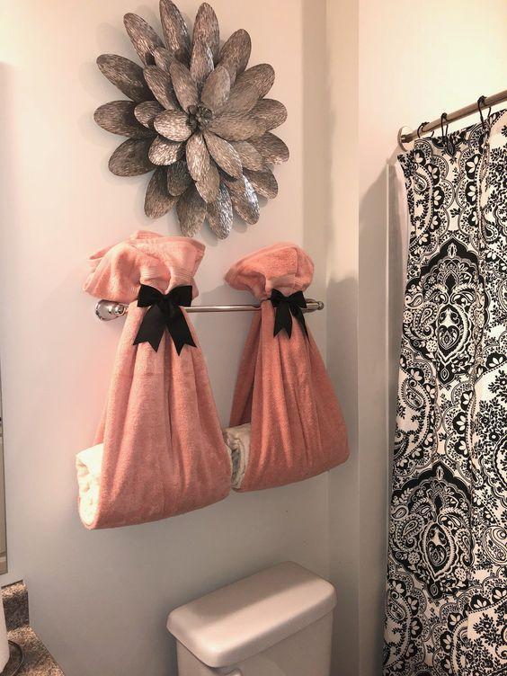 Decorative Towels for Bathroom Ideas 44