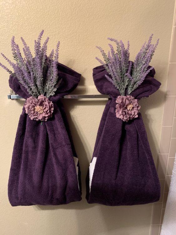 Decorative Towels for Bathroom Ideas 47
