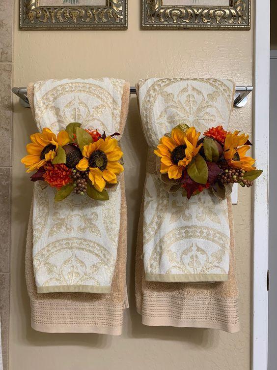 Decorative Towels for Bathroom Ideas 48