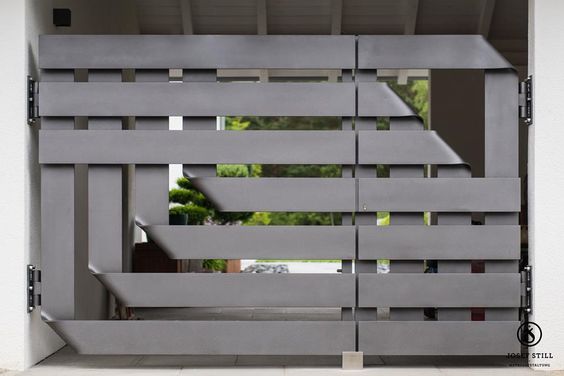 Wrought Iron Driveway Gate Design Ideas 18-min