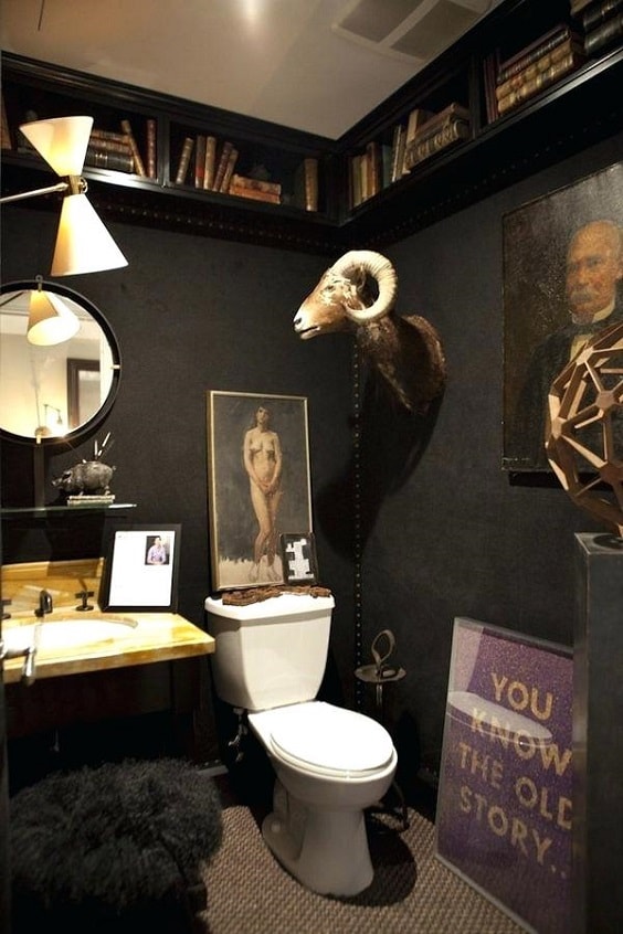 gothic bathroom decor 21-min