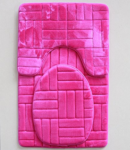 pink bathroom rugs 13-min