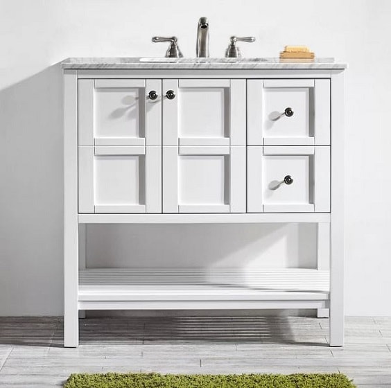 15 Best Farmhouse Style Bathroom Vanity To Buy Now | Buyer's Guide