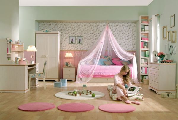 pink girl bedroom 29