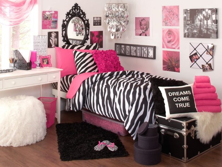 pink girl bedroom 6-min