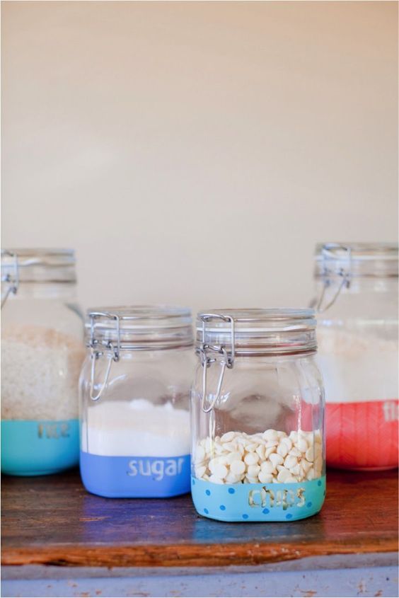 diy kitchen canister 8