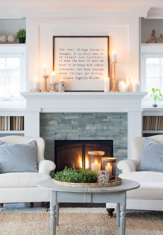 living room fireplace 1
