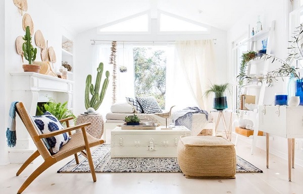 25 Captivatingly Chic Modern Bohemian Living Room Decoration Ideas