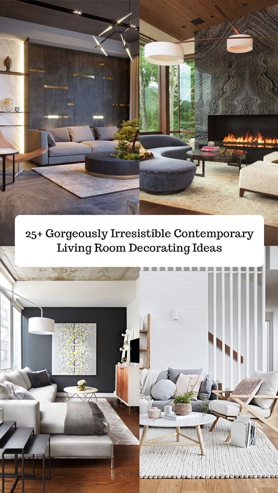 Contemporary Living Room-min