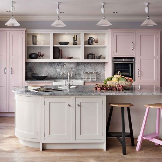 blush pink kitchen 26