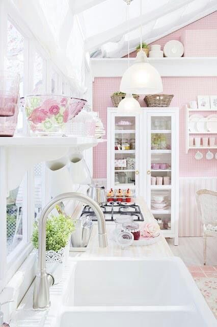 blush pink kitchen 7