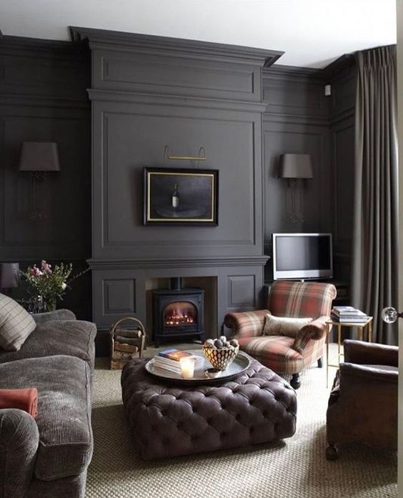 25+ Elegantly Stylish Masculine Living Room Ideas with Bold Nuance