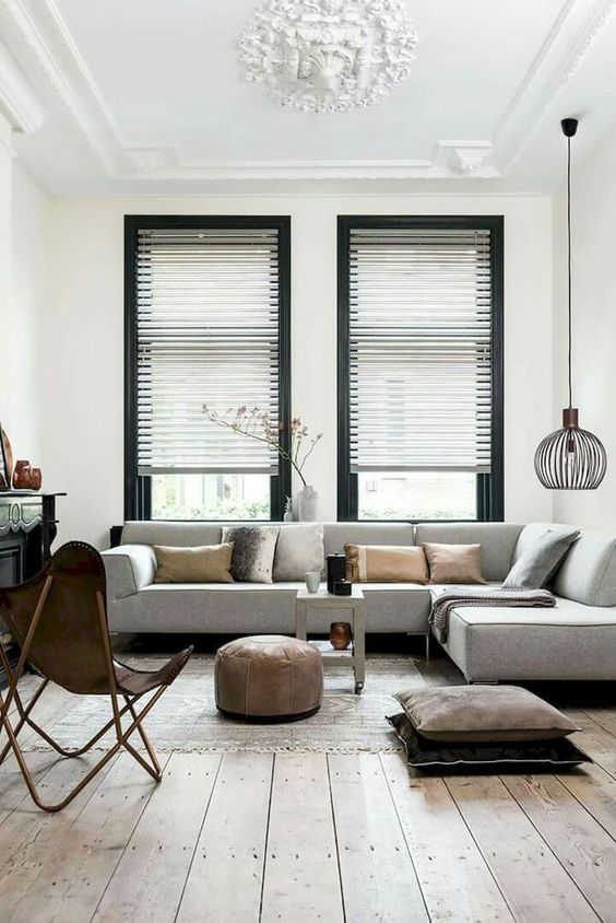 minimalist living room 16